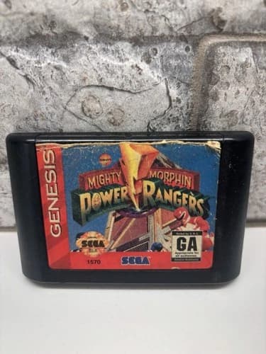 Mighty Morphin Power Rangers (Sega Genesis, 1994) Tested