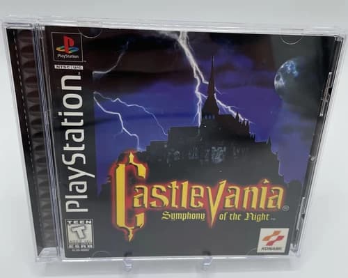 Castlevania: Symphony of the Night PlayStation 1 PS1 Complete CIB Black Label