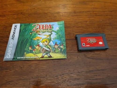 Legend of Zelda: The Minish Cap (Game Boy Advance, 2005) - Cartridge Excellent