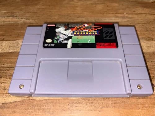 Ken Griffey Jr Major League Baseball (Super Nintendo SNES, 1994) MLB 90’s