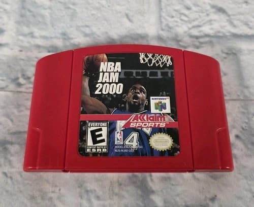 N64 OEM NBA Jam 2000 Nintendo 64 Game Tested