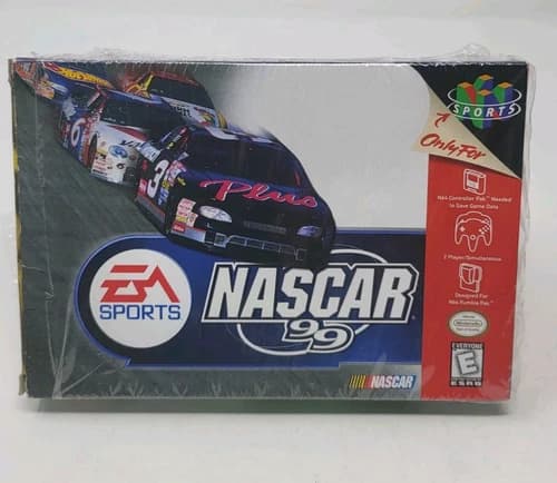 NASCAR 99 - Nintendo 64 N64 - Complete - Tested - Authentic