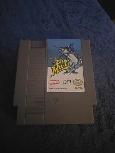 The Blue Marlin - Nes Authentic Game Cartridge