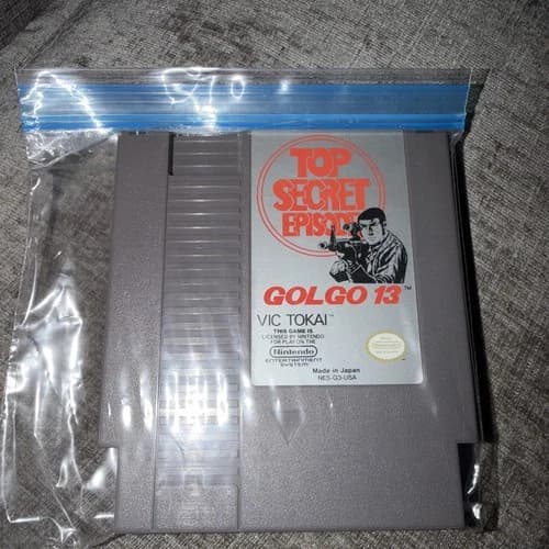 Golgo 13: Top Secret Episode, 1988, Nintendo Entertainment System, NES