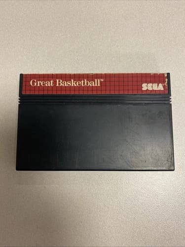 Great Baseball Sega Master System Video Game Mega Cartridge Only
