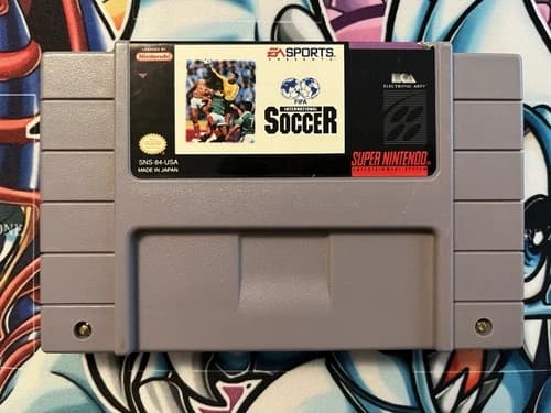 FIFA International Soccer (Super Nintendo Entertainment System, 1994) US Tested
