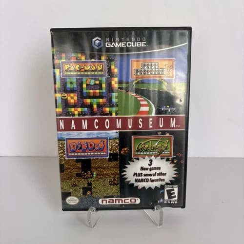 Namco Museum (Nintendo GameCube, 2002) Complete CIB W/ Reg Card