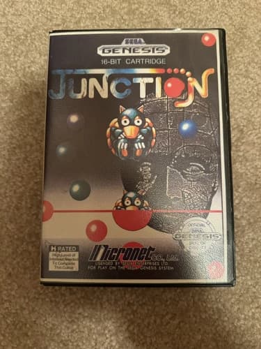 Junction (Sega Genesis, 1989) Complete in Box CIB
