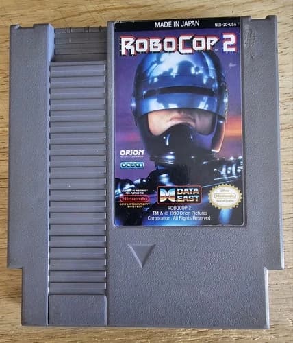 RoboCop 2 (Nintendo Entertainment System, 1991) Cart Only