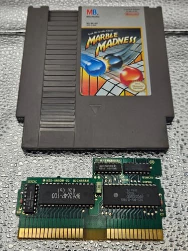 Marble Madness (Nintendo Entertainment System NES, 1989) - Cart Only - Tested