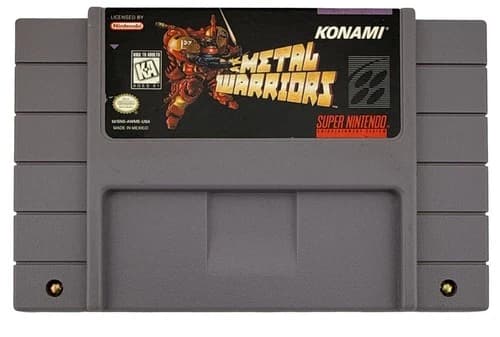 Metal Warriors Super Nintendo Entertainment System SNES Authentic Cleaned Pins