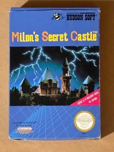 Nintendo NES Milon's Secret Castle Complete CIB