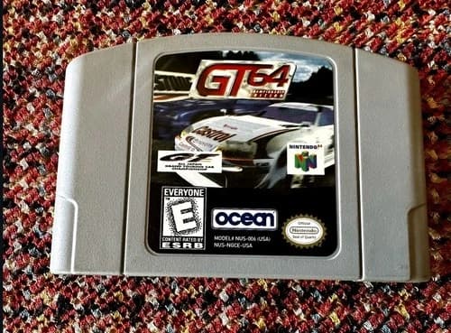 GT 64 Championship Edition Nintendo 64 N64 Tested Working