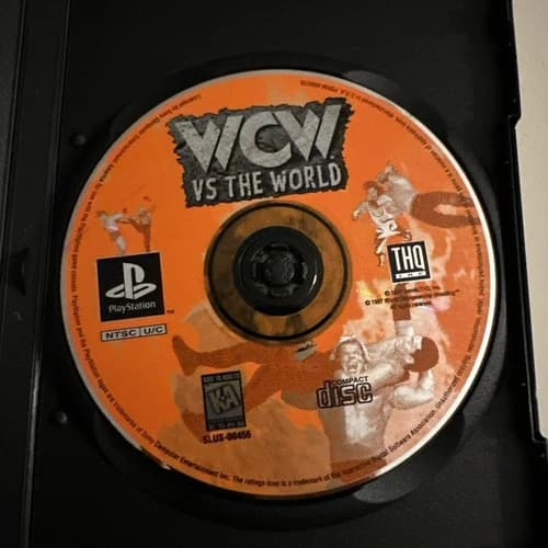 WCW vs. The World (Sony PlayStation 1, PS1) DISC ONLY