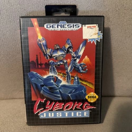 Cyborg Justice (Sega Genesis) Complete - Tested - Authentic