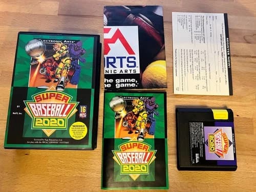Sega Genesis Super Baseball 2020