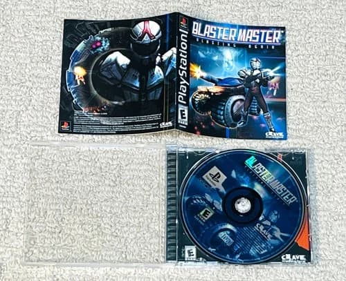 Blaster Master Blasting Again (Sony PlayStation 1, PS1) - Complete CIB - Tested