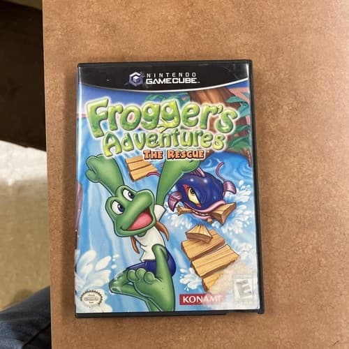 Frogger's Adventures The Rescue Nintendo Gamecube Complete CIB Authentic Tested