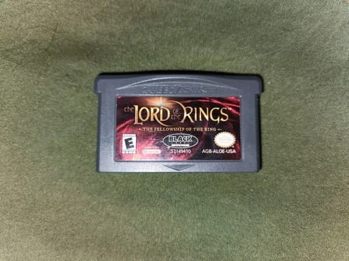 The Lord Of The Rings The Fellowship Of The Ring Gameboy Advance Game GBA