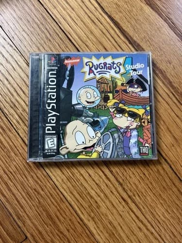 Rugrats: Studio Tour (Sony PlayStation 1, 1999) PS1 CIB