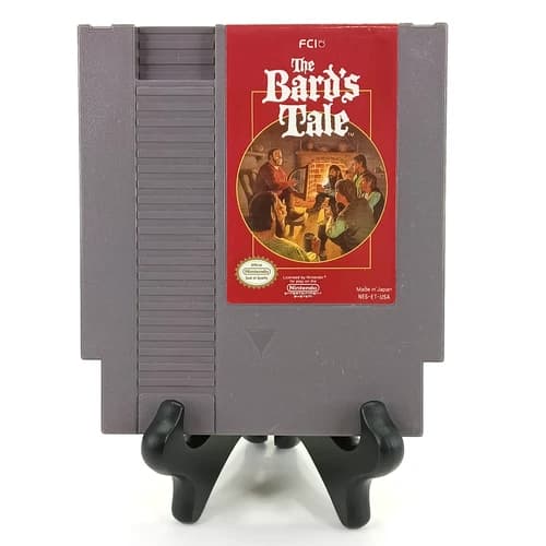 The Bard's Tale NES Video Game Cartridge Nintendo, 1991 Authentic Tested & Works