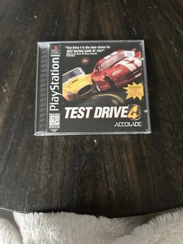 PlayStation 1 PS1 Game Test Drive 4 CIB Complete In Box B