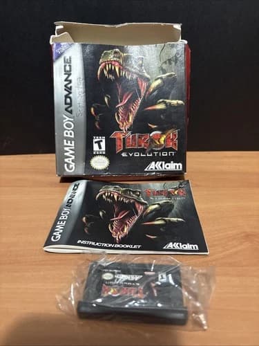 Turok Evolution - Nintendo Game Boy Advance Complete In Box