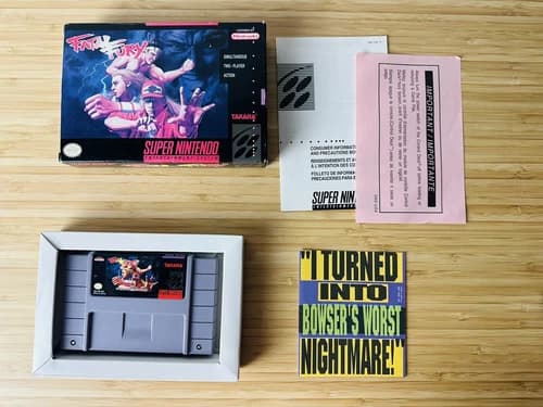 Fatal Fury Super Nintendo SNES CIB