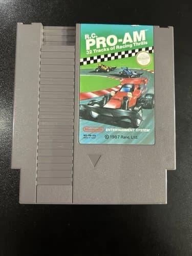 R.C. Pro-Am (Nintendo Entertainment System, 1988) - Cleaned/Tested