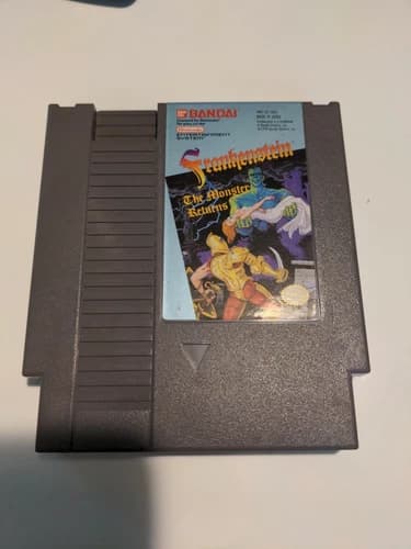 Frankenstein: The Monster Returns (Nintendo, 1991) authentic game only nes