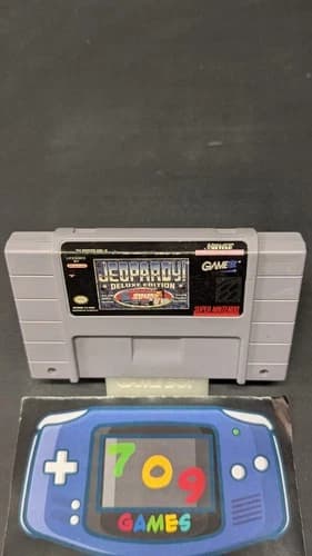 Jeopardy: Deluxe Edition (Super Nintendo Entertainment System, 1993) SNES
