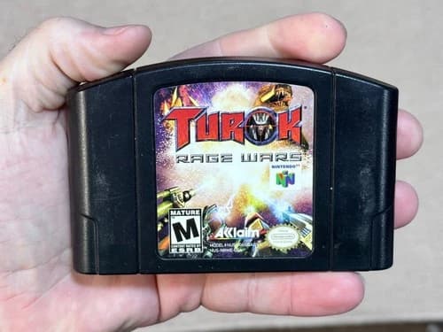 Turok Rage Wars (Nintendo 64, N64) Game - Authentic - Tested