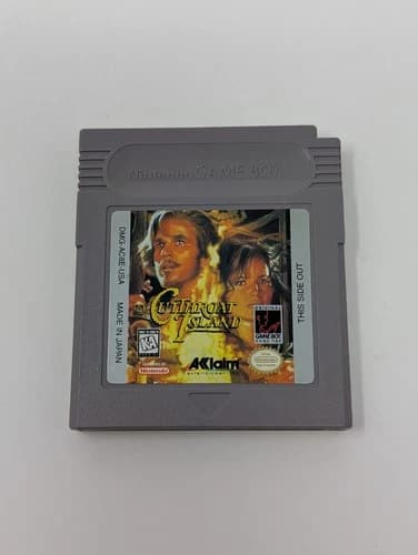 Cutthroat Island (Nintendo GameBoy, 1996) - Authentic Cart Only Tested Working