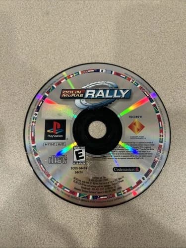Colin McRae Rally (PlayStation 1, PS1) DISC ONLY
