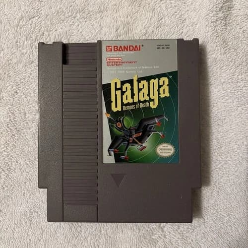 Galaga (Nes, Nintendo Entertainment System, 1988) Tested and Working!