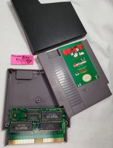 Spot the Game NES AUTHENTIC original Nintendo 7up cool othello board boardgame
