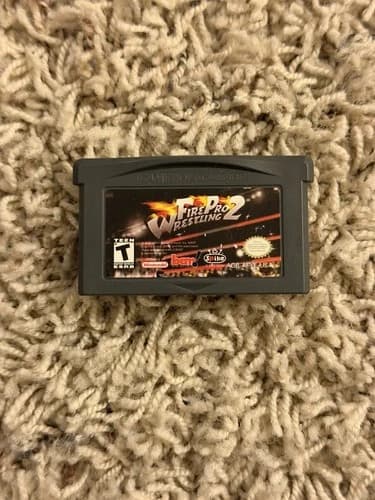 Nintendo GameBoy Advance GBA Fire Pro Wrestling 2 Video Game (Cartridge Only)