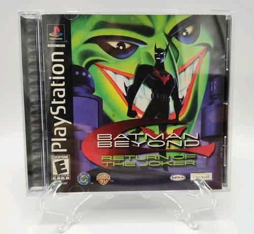 Batman Beyond: Return of the Joker (PS1, 2000) CIB w/ Reg Card Tested! FREE SHIP