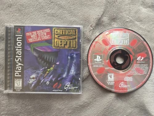 Critical Depth (Sony PlayStation 1, 1997) CIB
