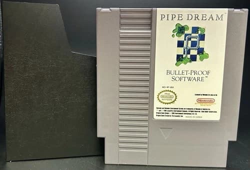 Pipe Dream (Nintendo Entertainment System, NES, 1990) Authentic Cartridge Tested