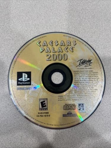 Caesars Palace 2000 (Playstation 1 Ps1) DISC ONLY Tested And Working