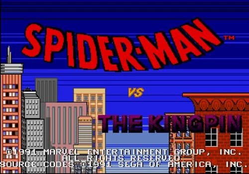 Spider-Man Spiderman Vs Kingpin - Sega Genesis Game Only
