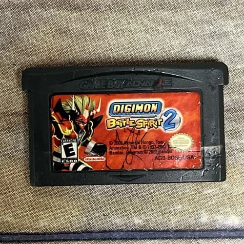 Digimon Battle Spirit 2 GBA (GameBoy Advance, 2003) Cartridge Only TESTED