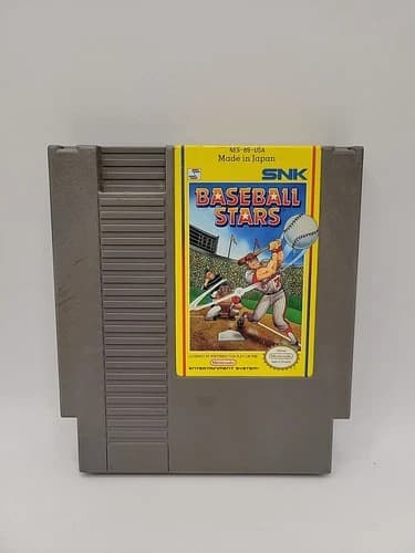 Baseball Stars - 1989 NES Nintendo Game - Cartridge Only
