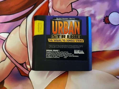 Urban Strike (Sega Genesis, 1994) Cartridge Only, Tested & Working