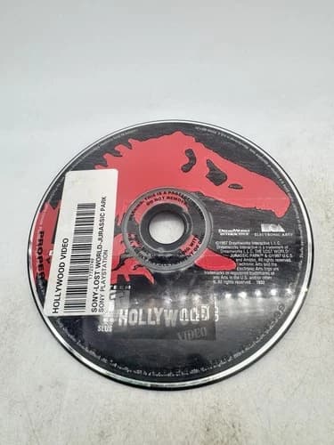 The Lost World: Jurassic Park PS1 Playstation One Disc Only *Tested* NO TRACKING