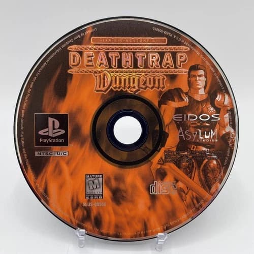 Deathtrap Dungeon PS1 PlayStation 1 Disc Only