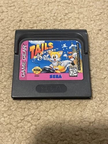 Tails Adventure Sega Game Gear 1995 Cartridge