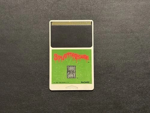 Splatterhouse TurboGrafx 16 TG16 Used Cartridge Only Tested & Works Authentic
