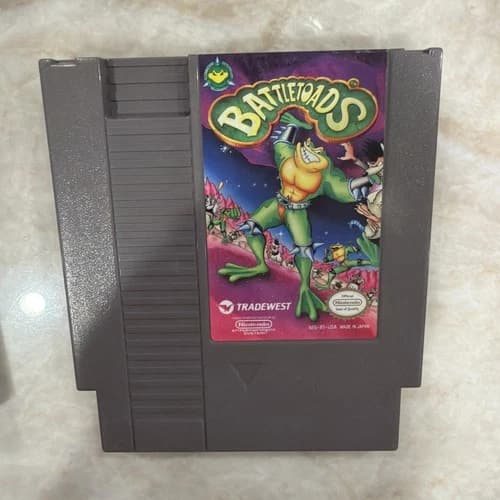 Battletoads (Nintendo NES, 1991) Tested & Working!